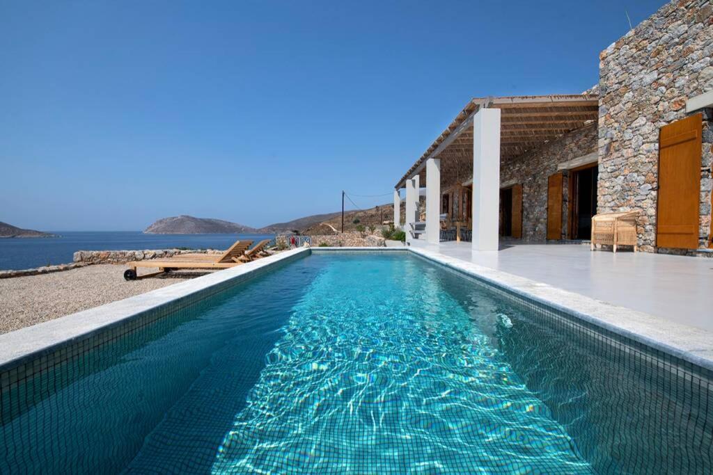 K-2 The Ultimate Villa With Private Pool And Beach Kalymnos Kálymnos Extérieur photo