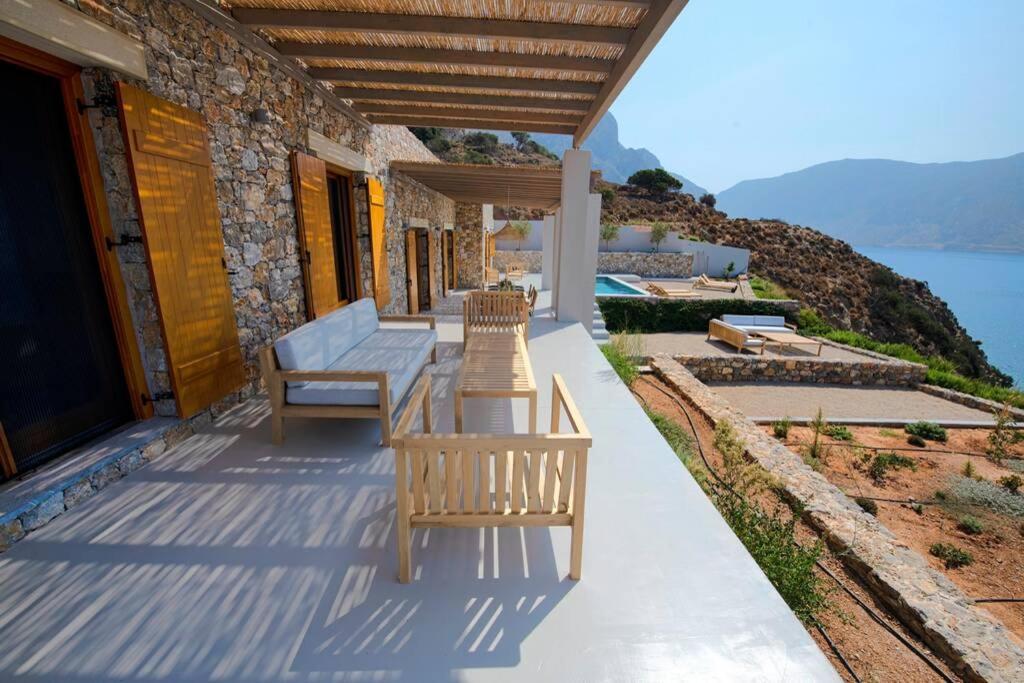 K-2 The Ultimate Villa With Private Pool And Beach Kalymnos Kálymnos Extérieur photo