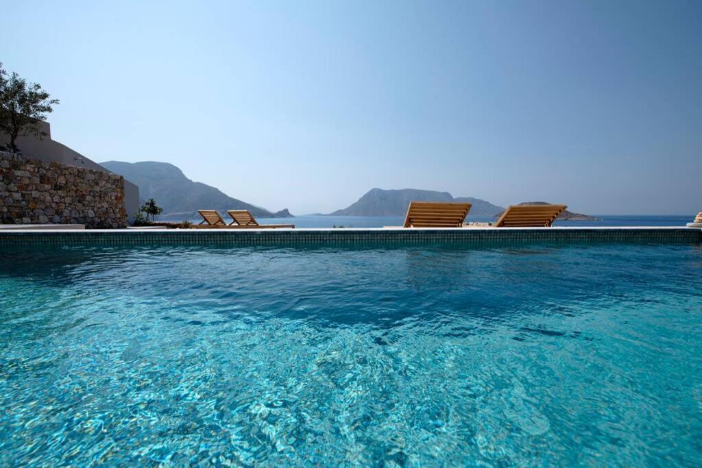 K-2 The Ultimate Villa With Private Pool And Beach Kalymnos Kálymnos Extérieur photo